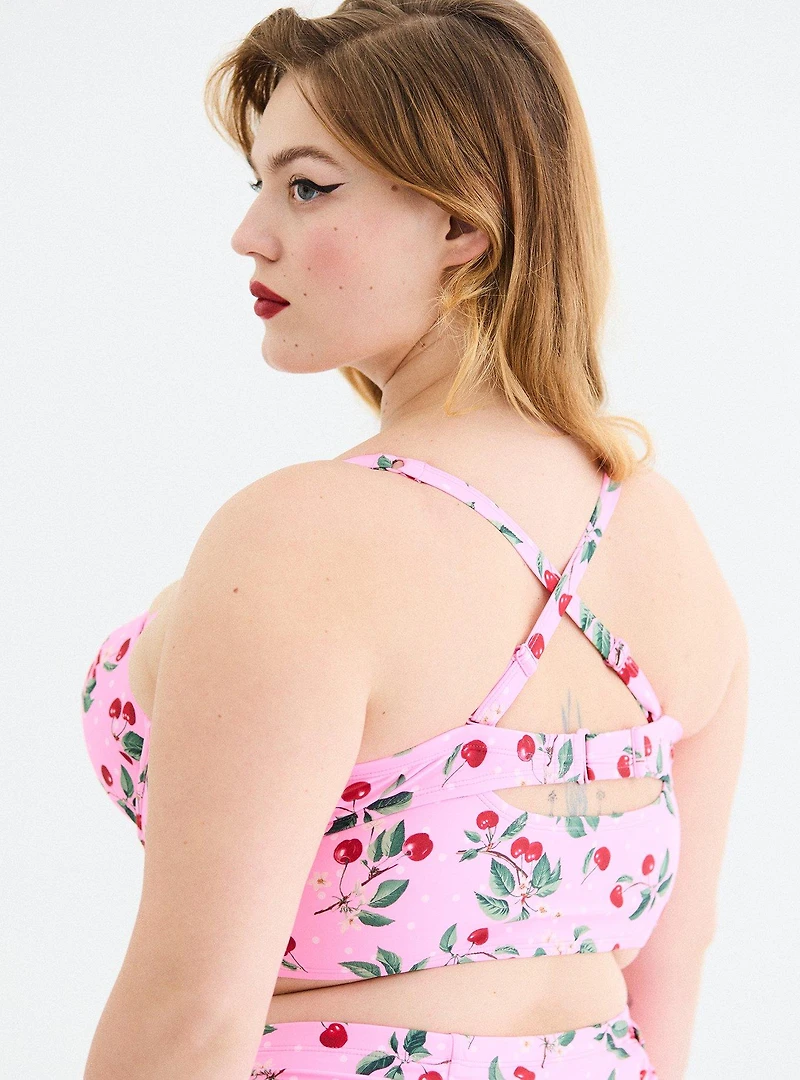 Wired Longline Bikini Top