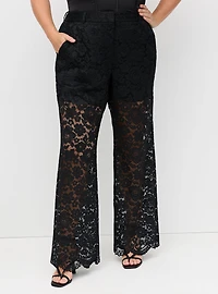 Studio Lace Straight Leg Pant