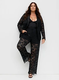 Studio Lace Straight Leg Pant