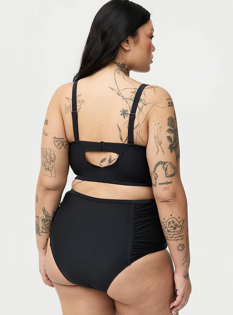 Corset Shine Cheeky Swim Bottom