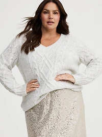 Sequin Slip Maxi Skirt