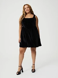 Corset Square Neck Mini Dress