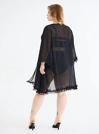 Chiffon Kimono Swim Cover-Up