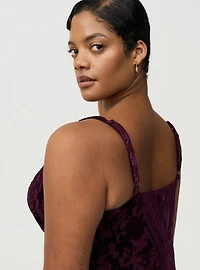 Velour Cami Maxi Dress