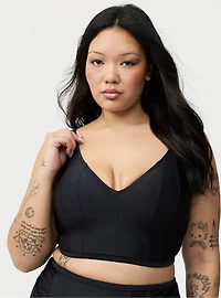 Wire-Free Corset Shine Midkini