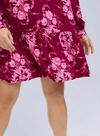 Belle Isle Ruffle Collar Drop Waist Dress