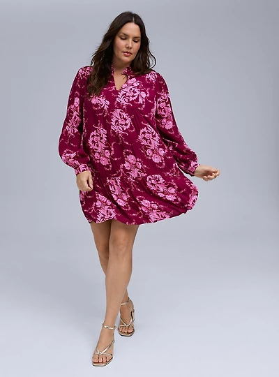 Belle Isle Ruffle Collar Drop Waist Dress