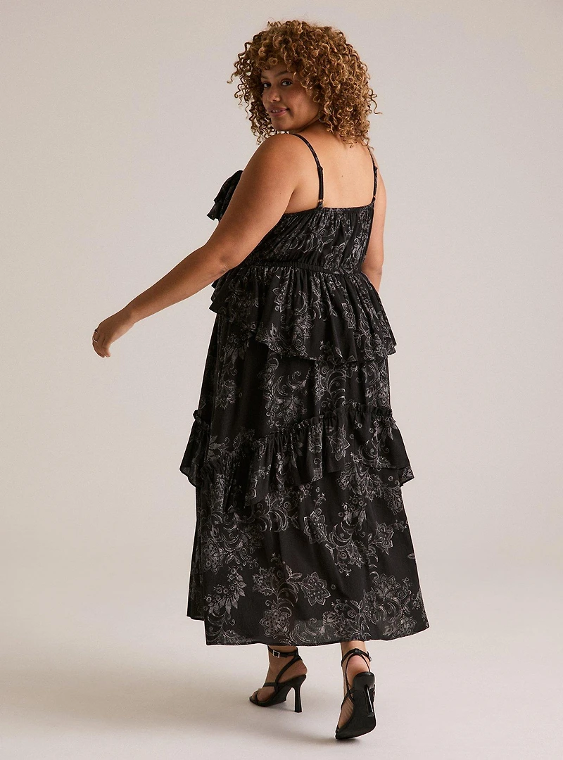Festi Ruffled Maxi Dress