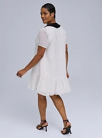 Belle Isle Velvet Collar Dress