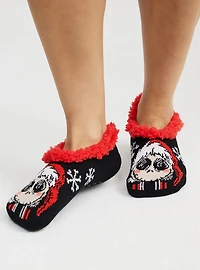 Nightmare Before Christmas Slipper Sock