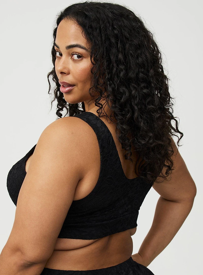 Stretch Lace Sleep Bralette