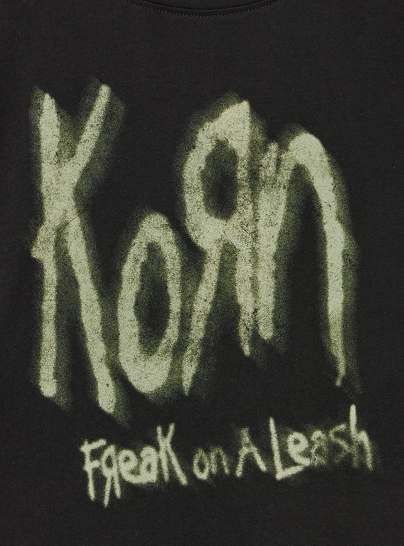 Korn Relaxed Cotton Jersey Tee