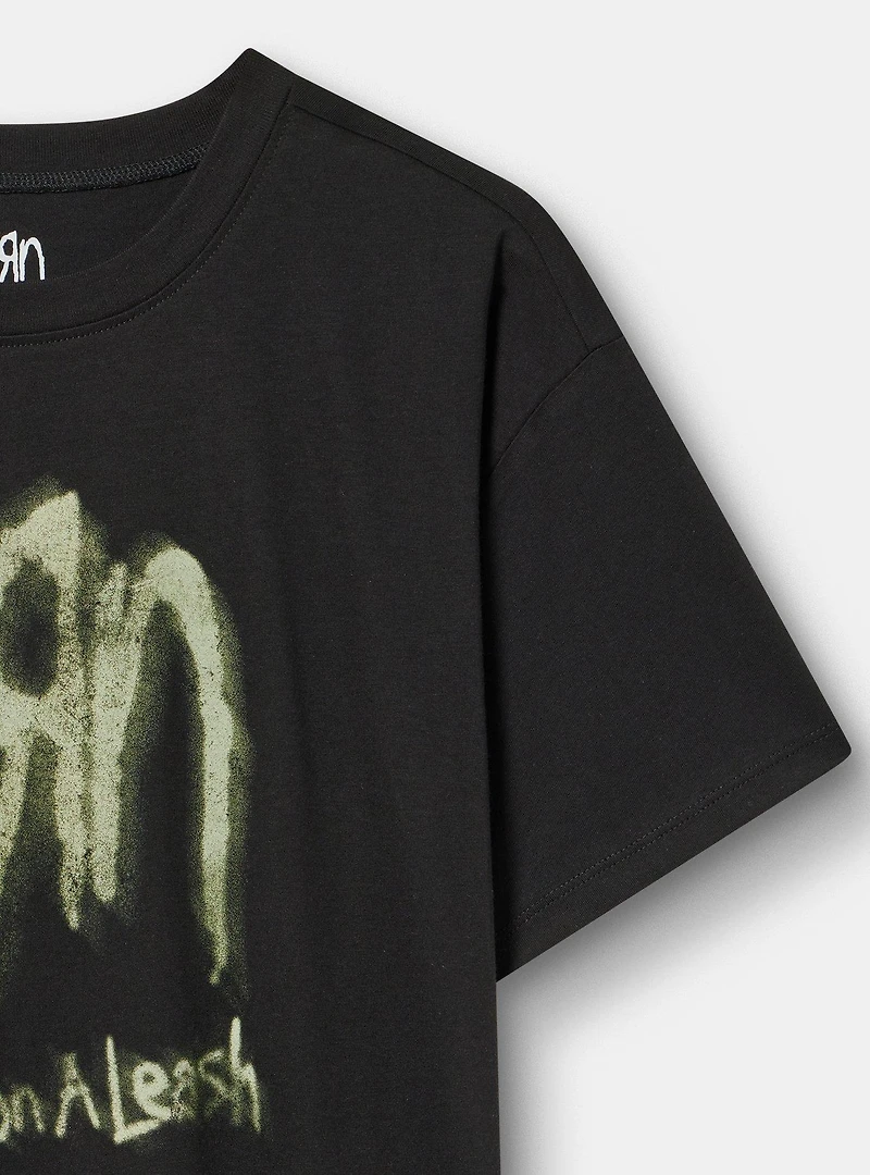 Korn Relaxed Cotton Jersey Tee
