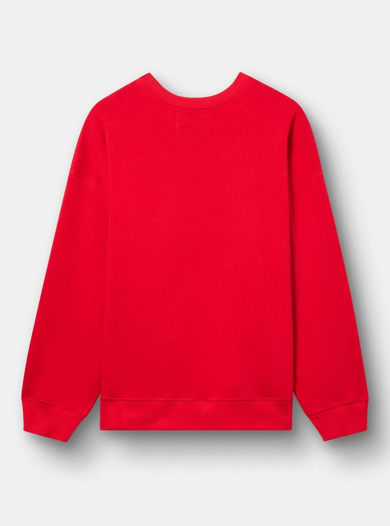 NFL Kansas Chiefs Rhinestone Relaxed Fleece Sweatshirt