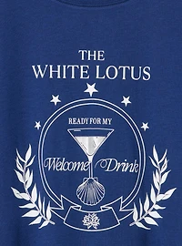 White Lotus Classic Cotton Jersey Tee