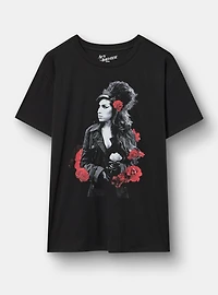 Amy Winehouse Relaxed Cotton Jersey Tee