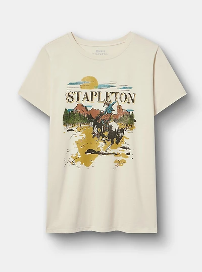 Chris Stapleton Classic Cotton Jersey Tee