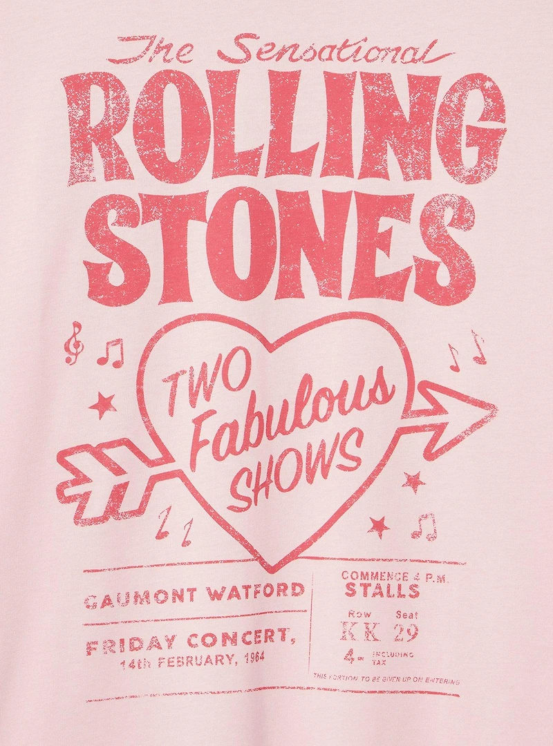 Rolling Stones Relaxed Cotton Crew Tee