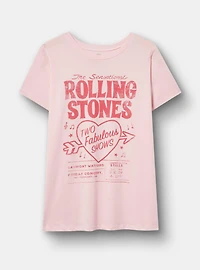 Rolling Stones Relaxed Cotton Crew Tee