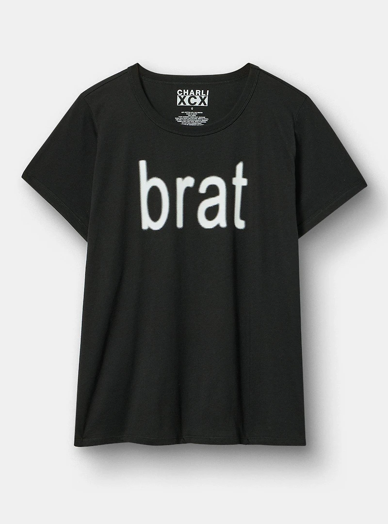 Charli xcx Classic Cotton Jersey Tee