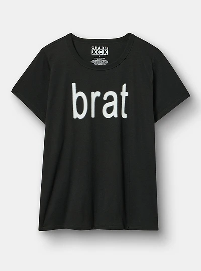 Charli xcx Classic Cotton Jersey Tee