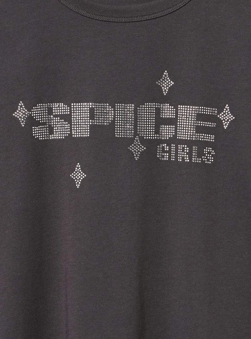 Spice Girls Cotton Jersey Crop Tee