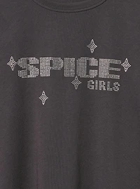 Spice Girls Cotton Jersey Crop Tee