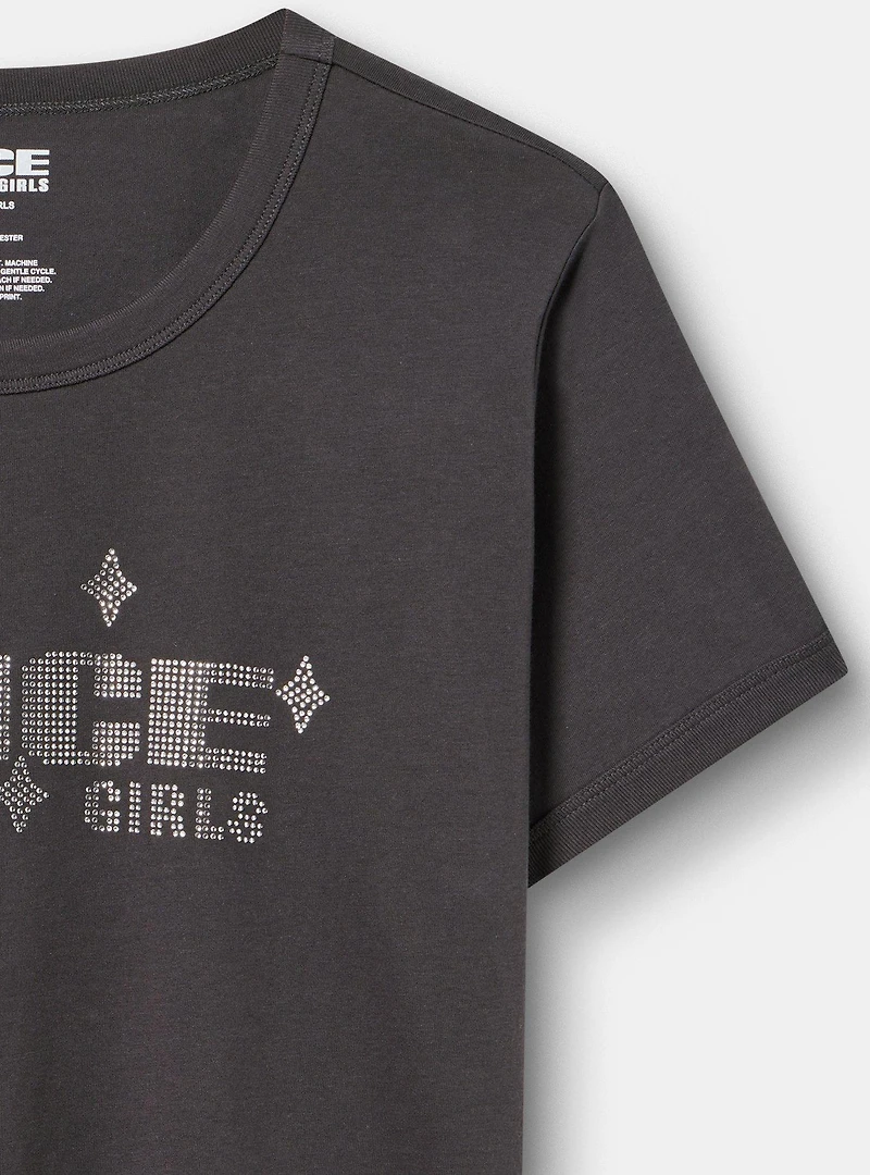 Spice Girls Cotton Jersey Crop Tee