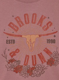 Brooks & Dunn Relaxed Cotton Jersey Tee