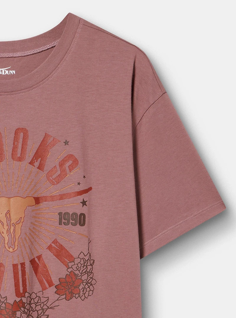 Brooks & Dunn Relaxed Cotton Jersey Tee