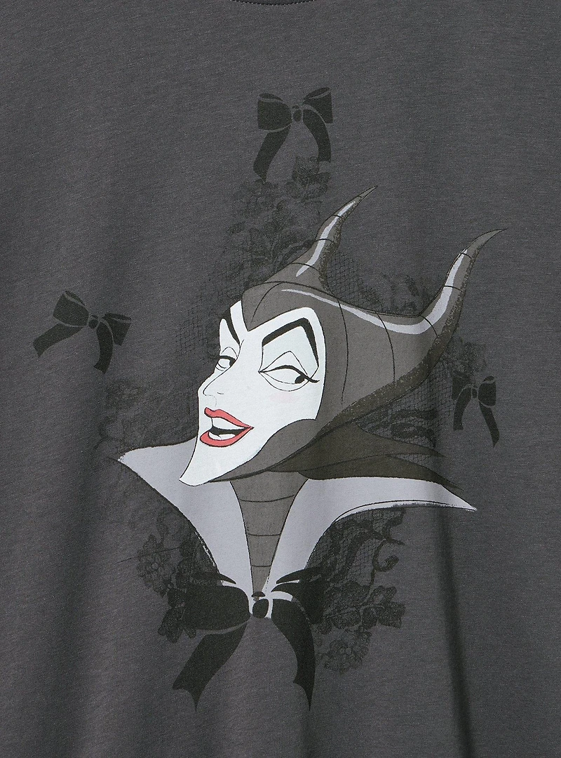 Maleficent Cotton Jersey Long Sleeve Tee