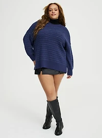 Drop Shoulder Crewneck Sweater