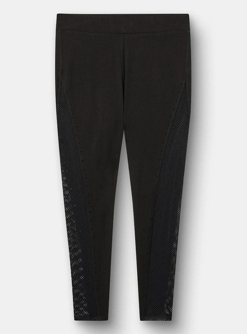 Full-Length Mesh Side Legging