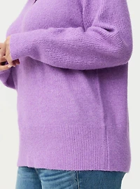 Vegan Cashmere V-Neck Pullover Sweater