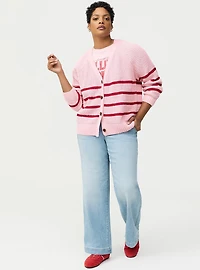 Chenille V-Neck Cardigan