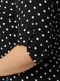 Harper Georgette Straight Hem Blouse