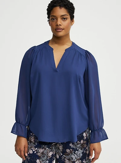 Harper Chiffon Sleeve Top