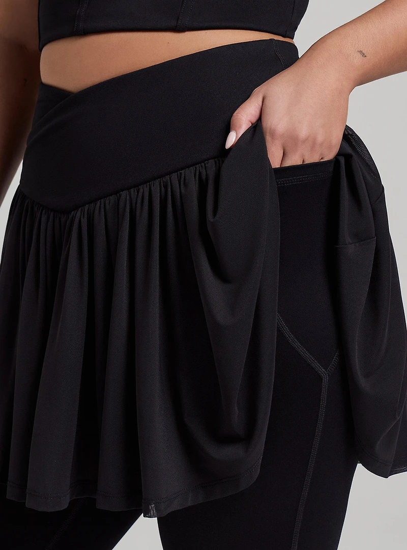 Mesh Active Skirt with Performance Legging