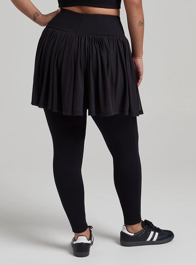 Mesh Active Skirt with Performance Legging