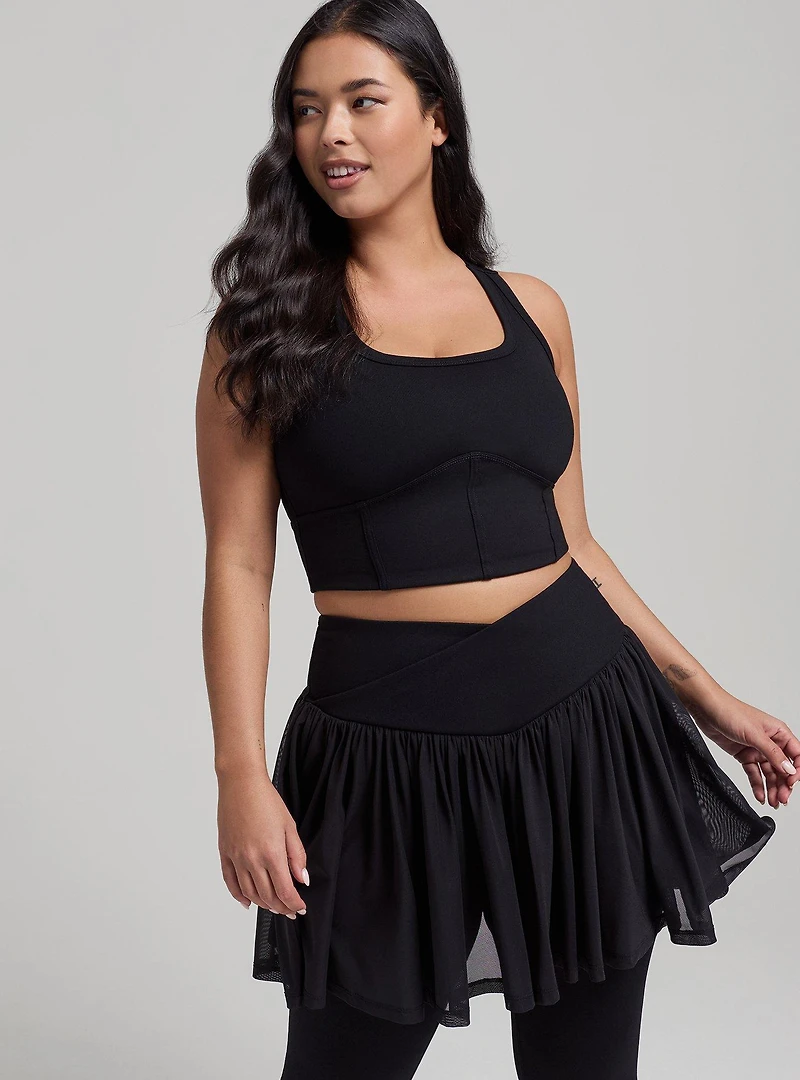 Mesh Active Skirt with Performance Legging