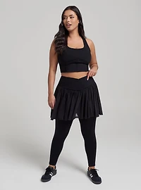 Mesh Active Skirt with Performance Legging