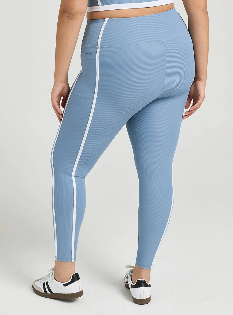 Full Length Active Legging with Piping