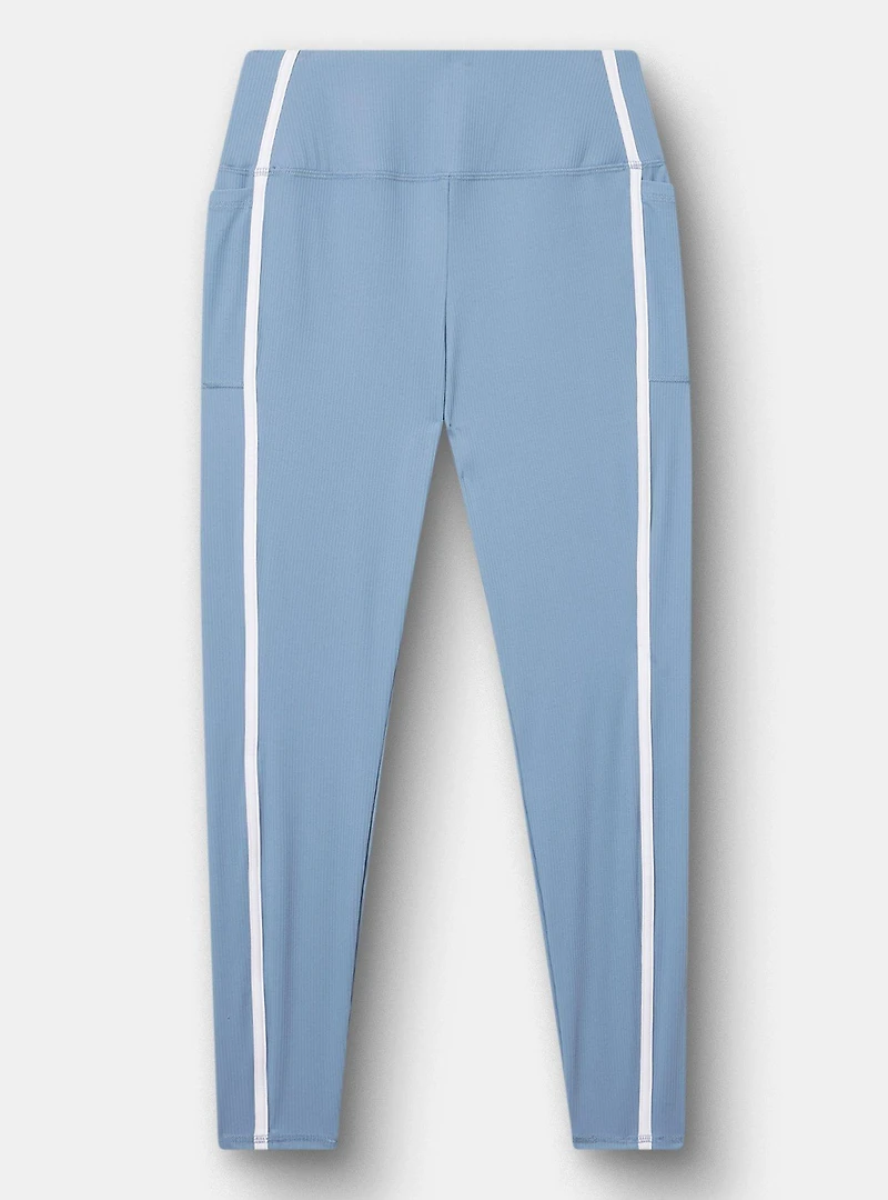 Full Length Active Legging with Piping