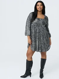 Sequin Mini Dress