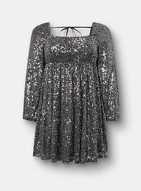 Sequin Mini Dress