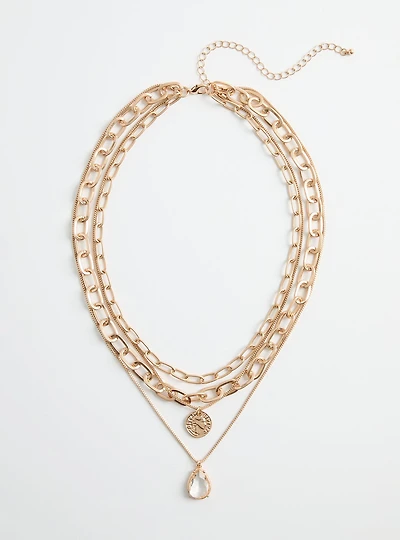Link Layered Necklace