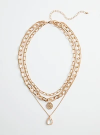 Link Layered Necklace