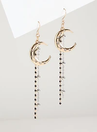 Moon Drop Earrings