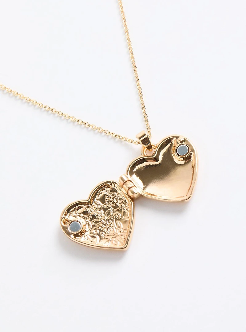 Heart Locket Necklace
