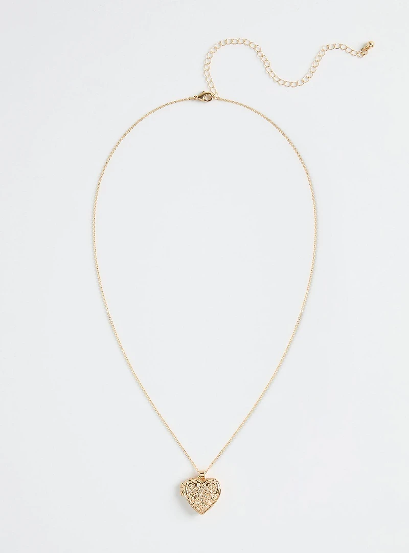 Heart Locket Necklace